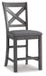 Myshanna Upholstered Barstool (2/CN)