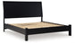 Danziar Queen Panel Bed with Mirrored Dresser, Chest and 2 Nightstands