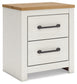 Linnocreek Two Drawer Night Stand