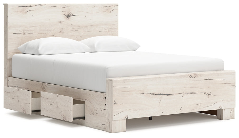 Lawroy  Panel Bed With Storage