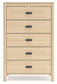 Cabinella Full Platform Panel Bed with Dresser, Chest and Nightstand