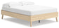 Cabinella Full Platform Bed with Dresser and 2 Nightstands