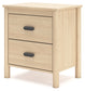 Cabinella Full Platform Panel Bed with Dresser and Nightstand