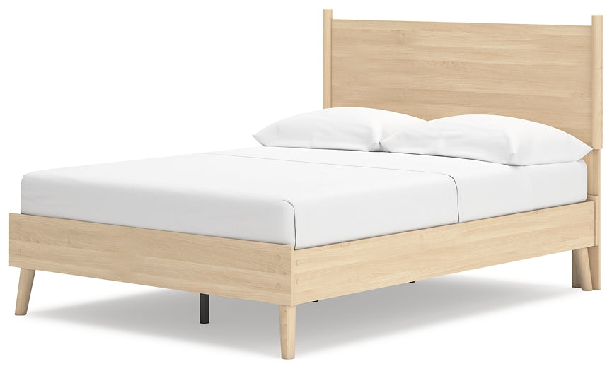 Cabinella Full Platform Panel Bed with Dresser