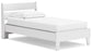 Socalle Twin Panel Platform Bed with Nightstand