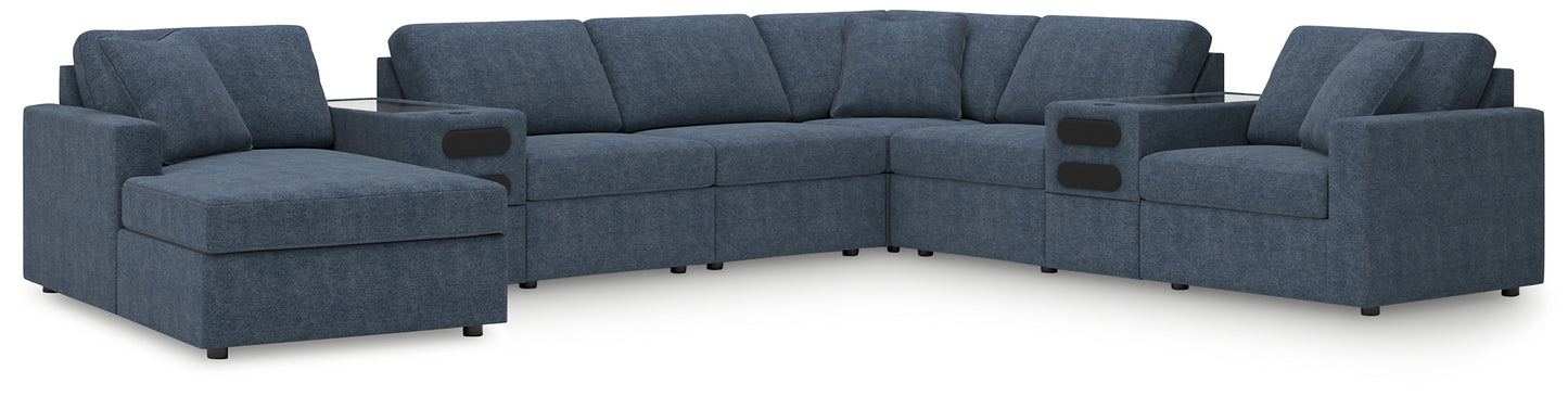 Modmax 8-PC Sectional with Chaise and Audio Consoles