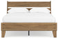 Deanlow Full Platform Panel Bed with 2 Nightstands