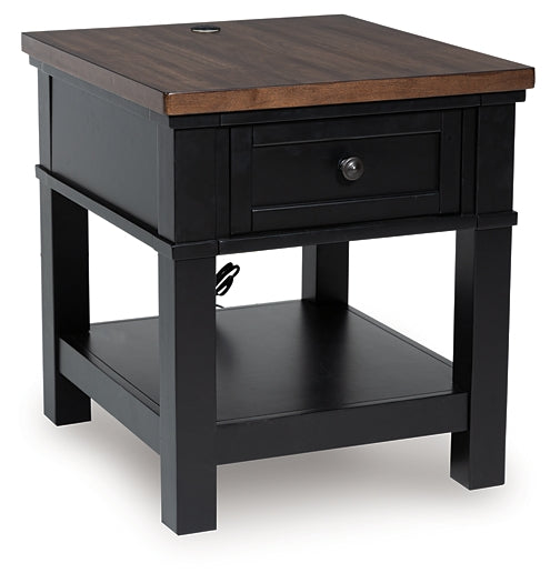 Wildenauer Rectangular End Table